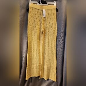 By Together Sunny Knit Wide Leg Trousers M